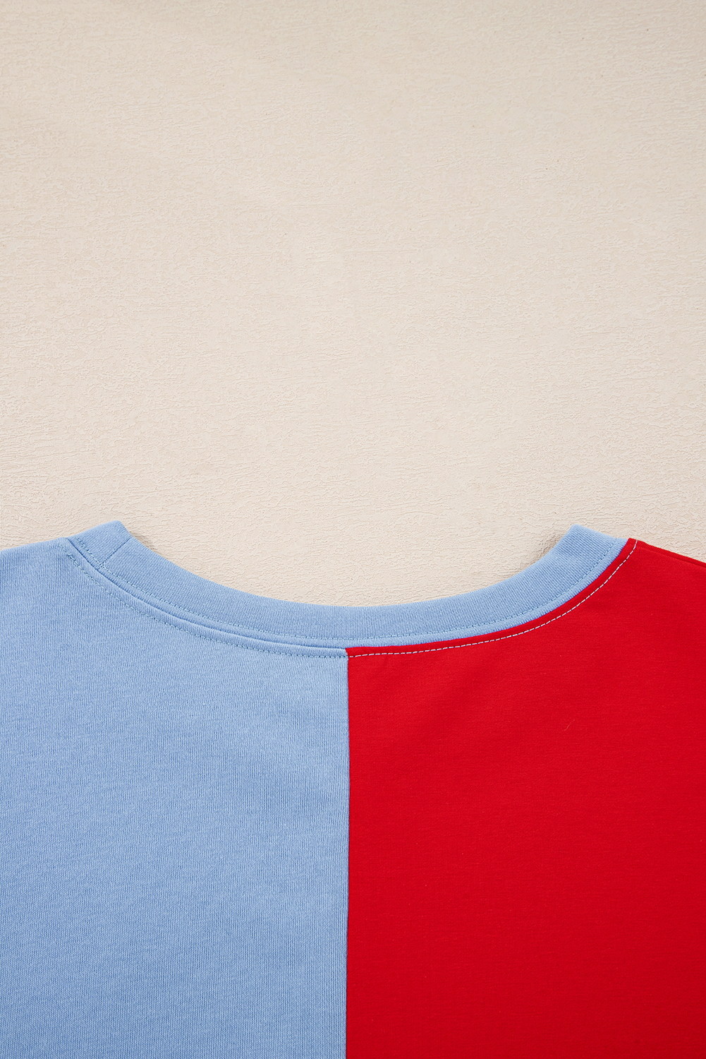 Multicolour American Flag Vintage Oversized Pullover Sweatshirt - Image 7