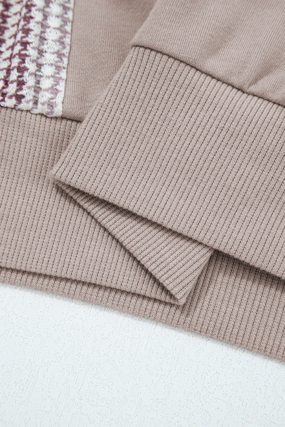 DUNE Colorblock Patchwork Baggy Hoodie - Image 7