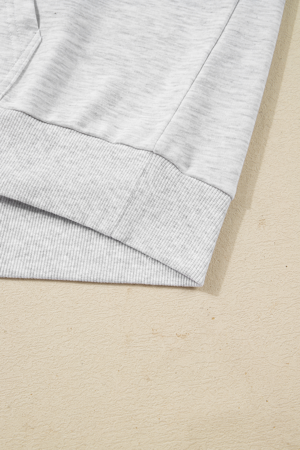 Light Grey Camouflage Patchwork Asymmetric Sleeve Plus Size Hoodie - Image 7