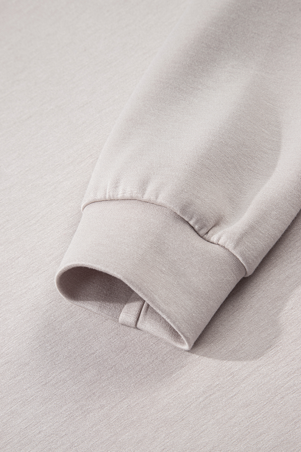 Jet Stream Solid Color Drop Shoulder Pullover Drawstring Mini Skirt 2pcs Outfit - Image 8