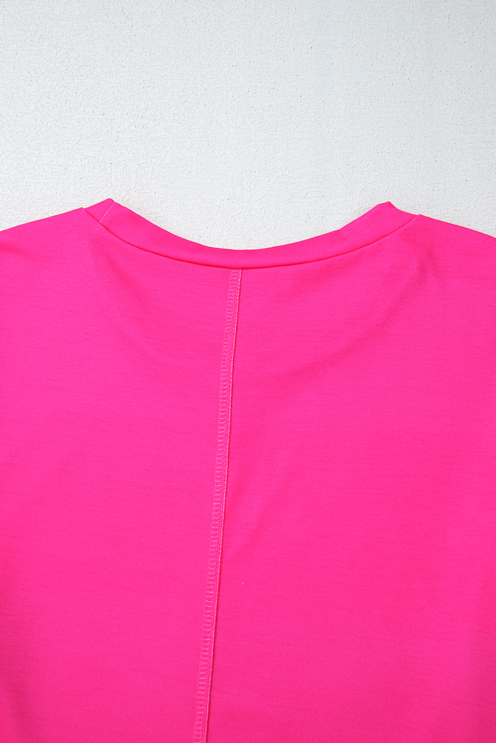 Light Green Colorblock Striped Drop Shoulder Loose Top - Image 4