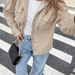Beige 2 in 1 Thermal Knit Textured Hooded Jacket