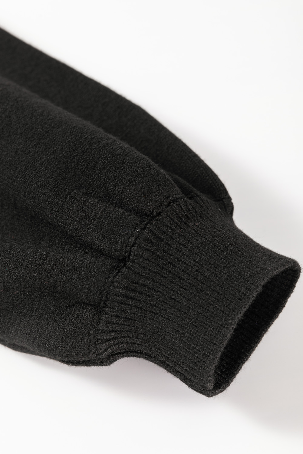 Black Tinsel Merry & Bright Round Neck Plus Size Sweater - Image 8