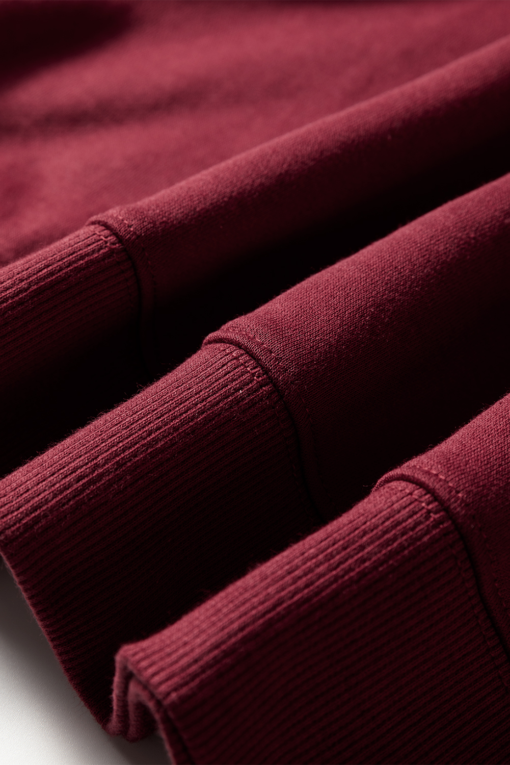 Red Dahlia Varsity Striped Detail Drop Shoulder Oversized Sweatshirt - Image 7