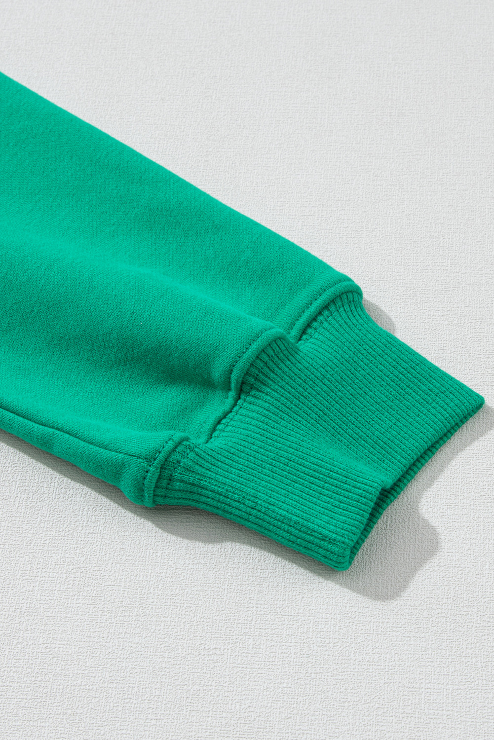 Bright Green MERRY Graphic Pullover Sweatshirt - Image 6