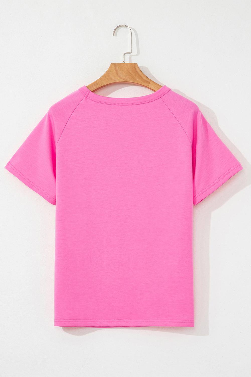 Bonbon Striped Patch Front Casual Tee - Image 4