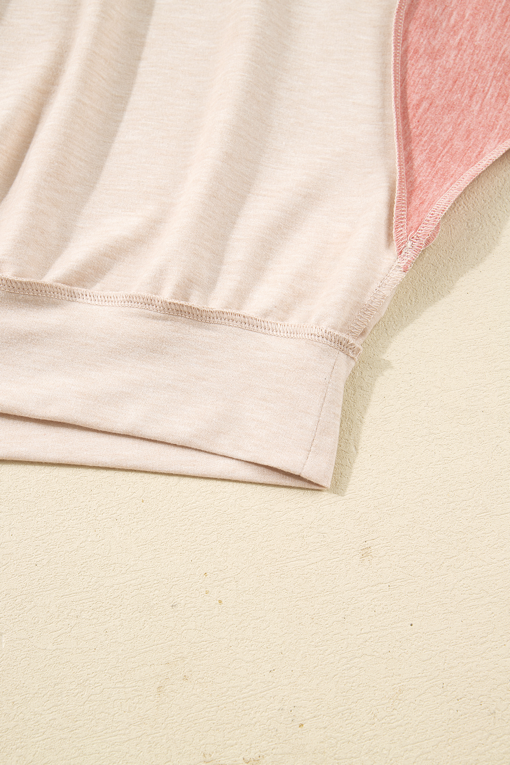 Gray Leopard Color Block Patchwork Reverse Stitch Plus Size Baggy Pullover - Image 7