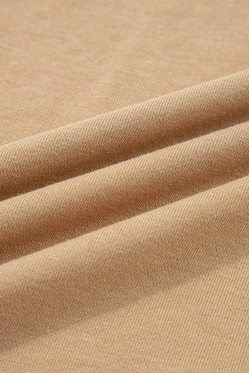 Light French Beige Varsity Striped Detail Drop Shoulder Oversized Sweatshirt - Image 8