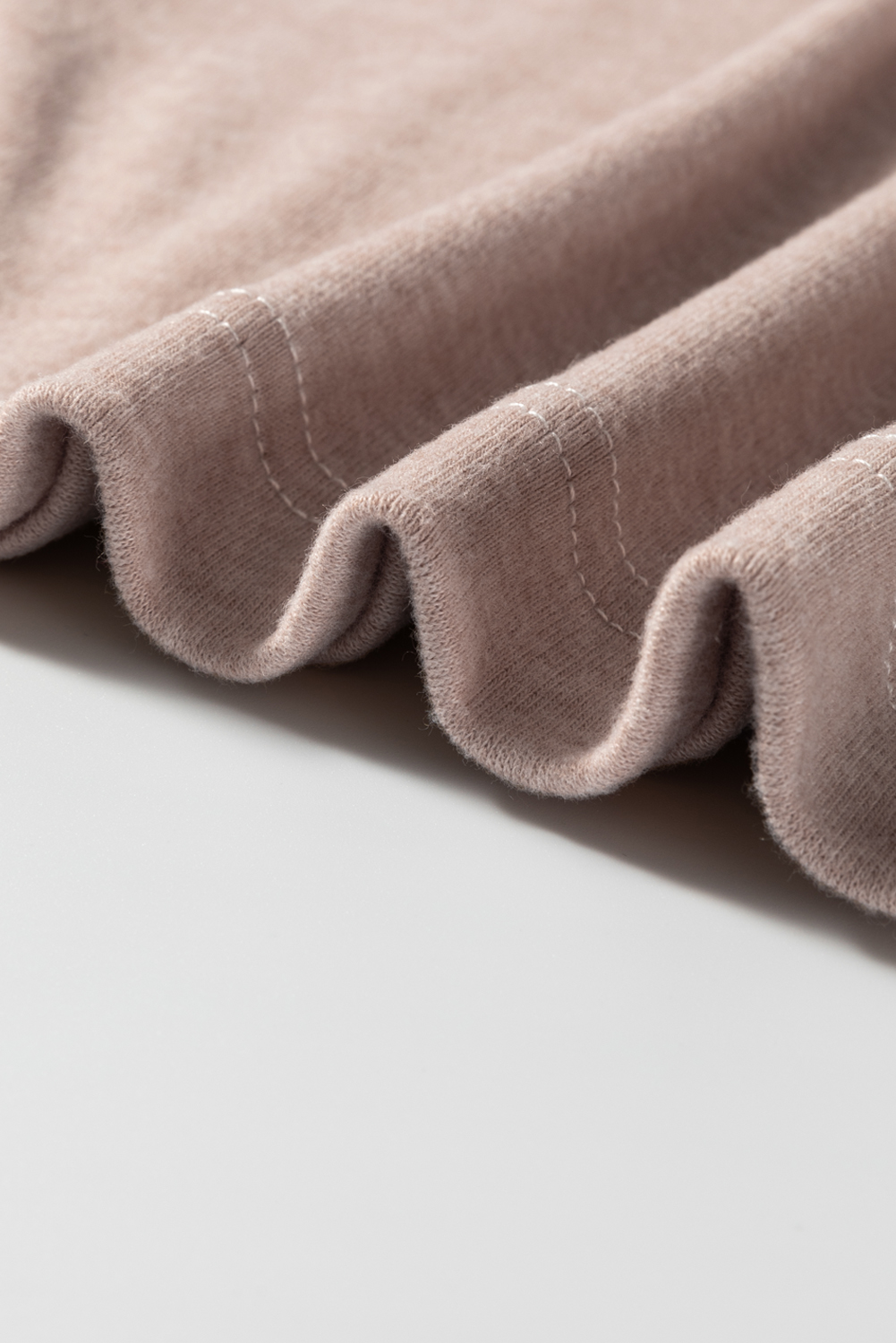 Khaki Colorblock Long Sleeve Crew Neck Top - Image 7