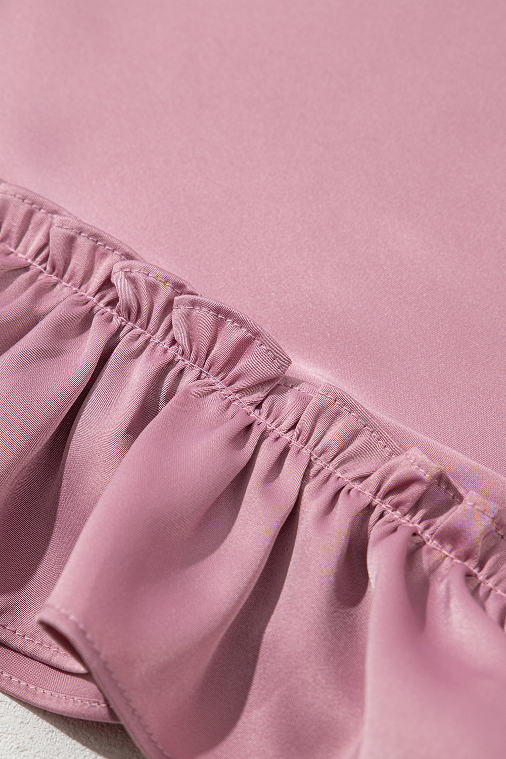 Toadstool Satin Ruffle Sleeve Top - Image 8