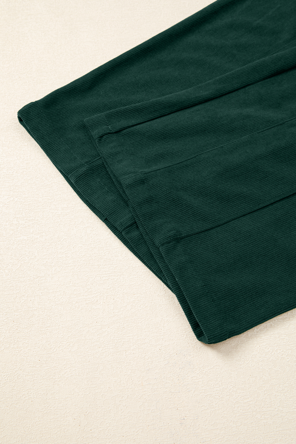 Evergreen Corduroy V Neck Patched Pocket Sleeveless Jumpsuit - Image 8