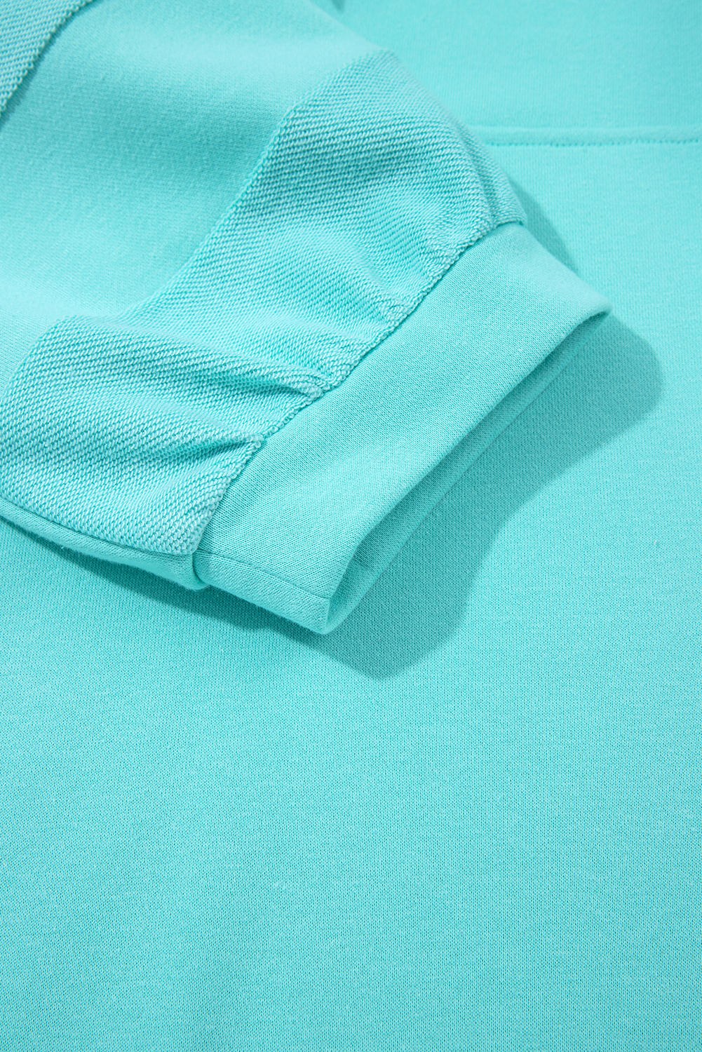 Moonlight Jade Bow Front Bracelet Sleeve Collared Side Pocket Shift Mini Dress - Image 8