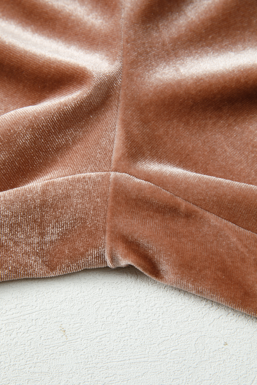 Straw Yellow Mineral Wash Lace-up High Waist Tiered Bell Bottom Pants - Image 7