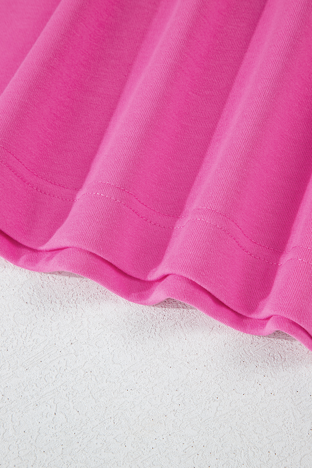 Sachet Pink Solid Drop Shoulder Drawstring Cropped Hoodie - Image 8