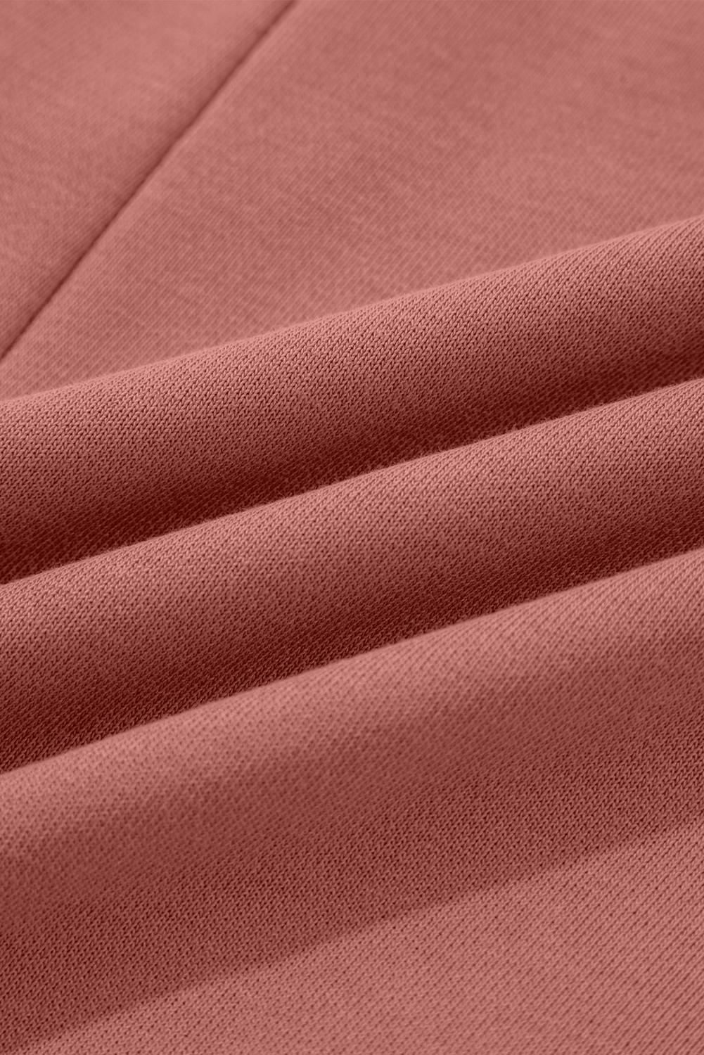 Rose Pink Contrast Star Patchwork Exposed Seam Uneven Hem Drop Shoulder Sweatshirt - Image 7