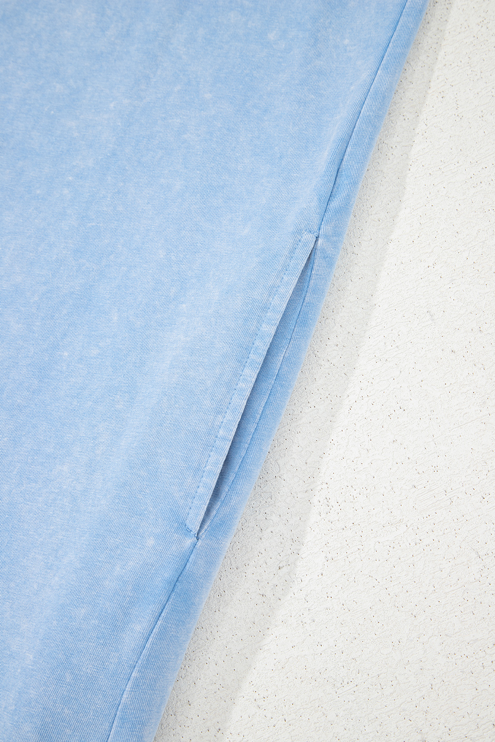 Beau Blue Mineral Wash Tank Mini Dress with Pockets - Image 8