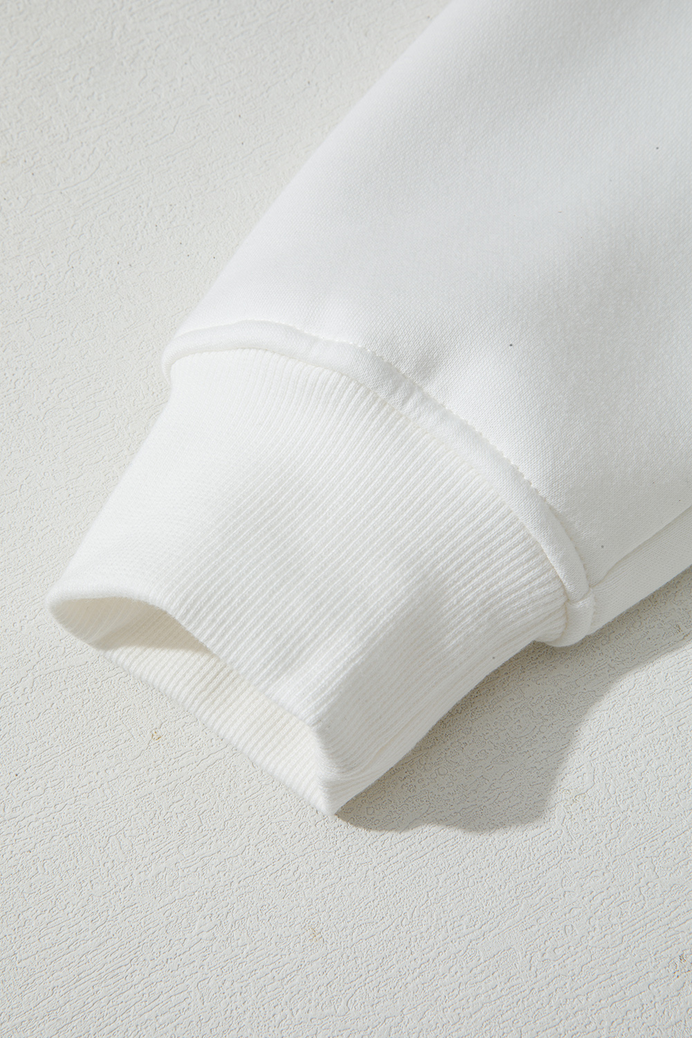 White FARM FRESH PUMPKINS Embroidered Graphic Thanksgiving Holiday Sweatshirt - Image 8