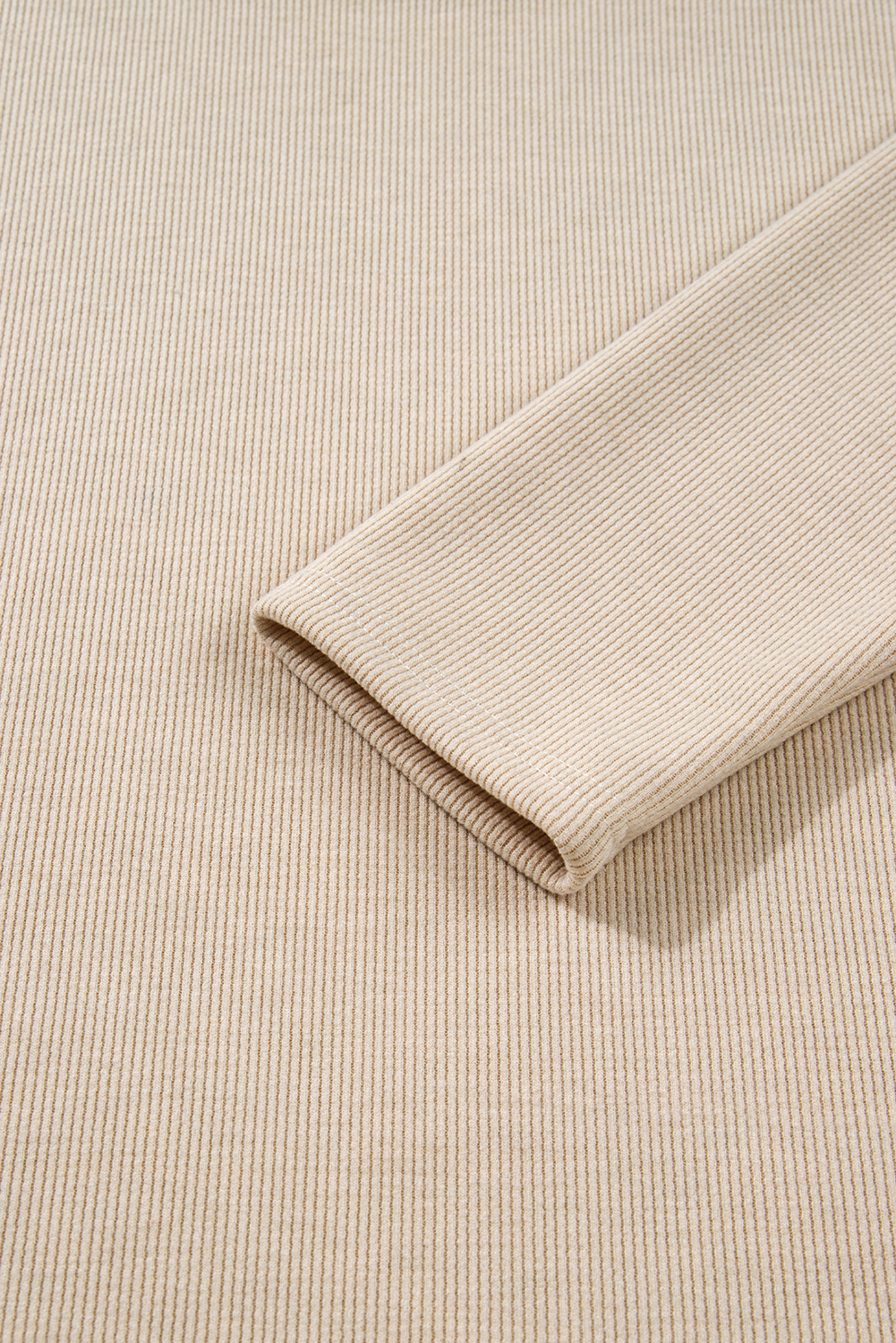 Jet Stream Lace Drawstring Pullover Hoodie and High Waist Pants Corduroy Suit - Image 6