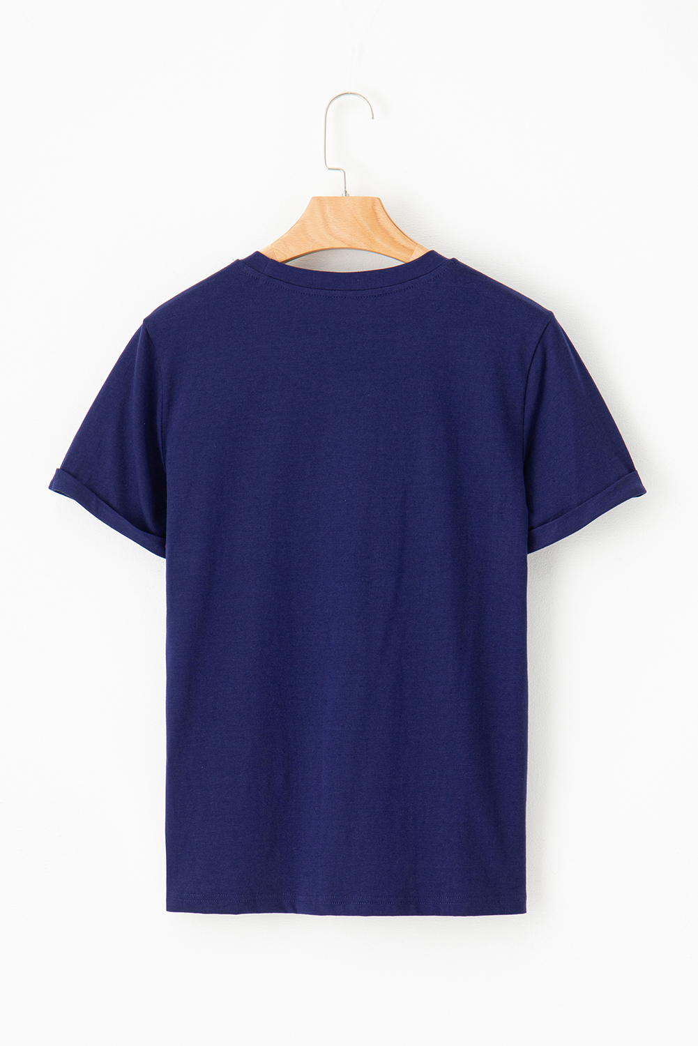 Blue GAME DAY TOUCH DOWN Graphic T Shirt - Image 8