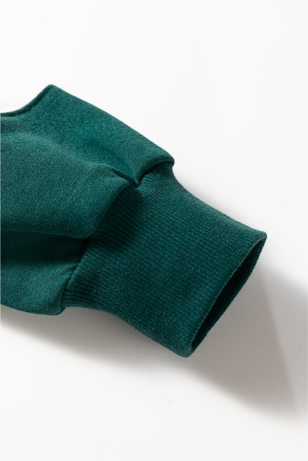 Evergreen Colorblock Drop Shoulder Baggy Sweatshirt - Image 6