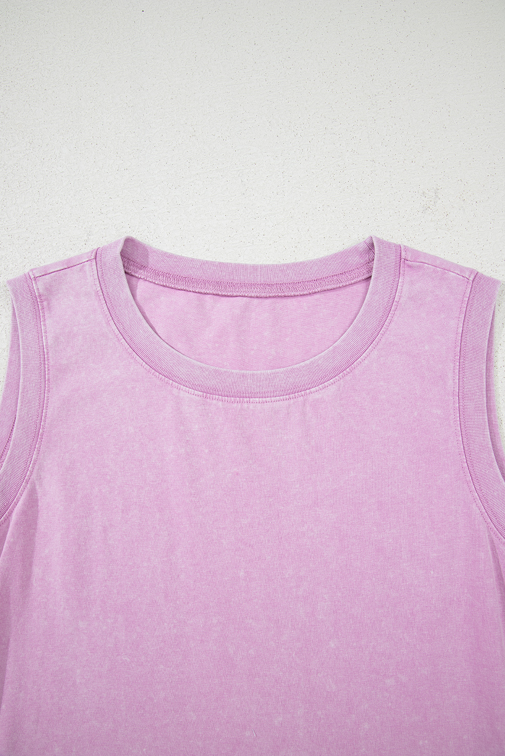 Phalaenopsis Mineral Wash Tank Mini Dress with Pockets - Image 6