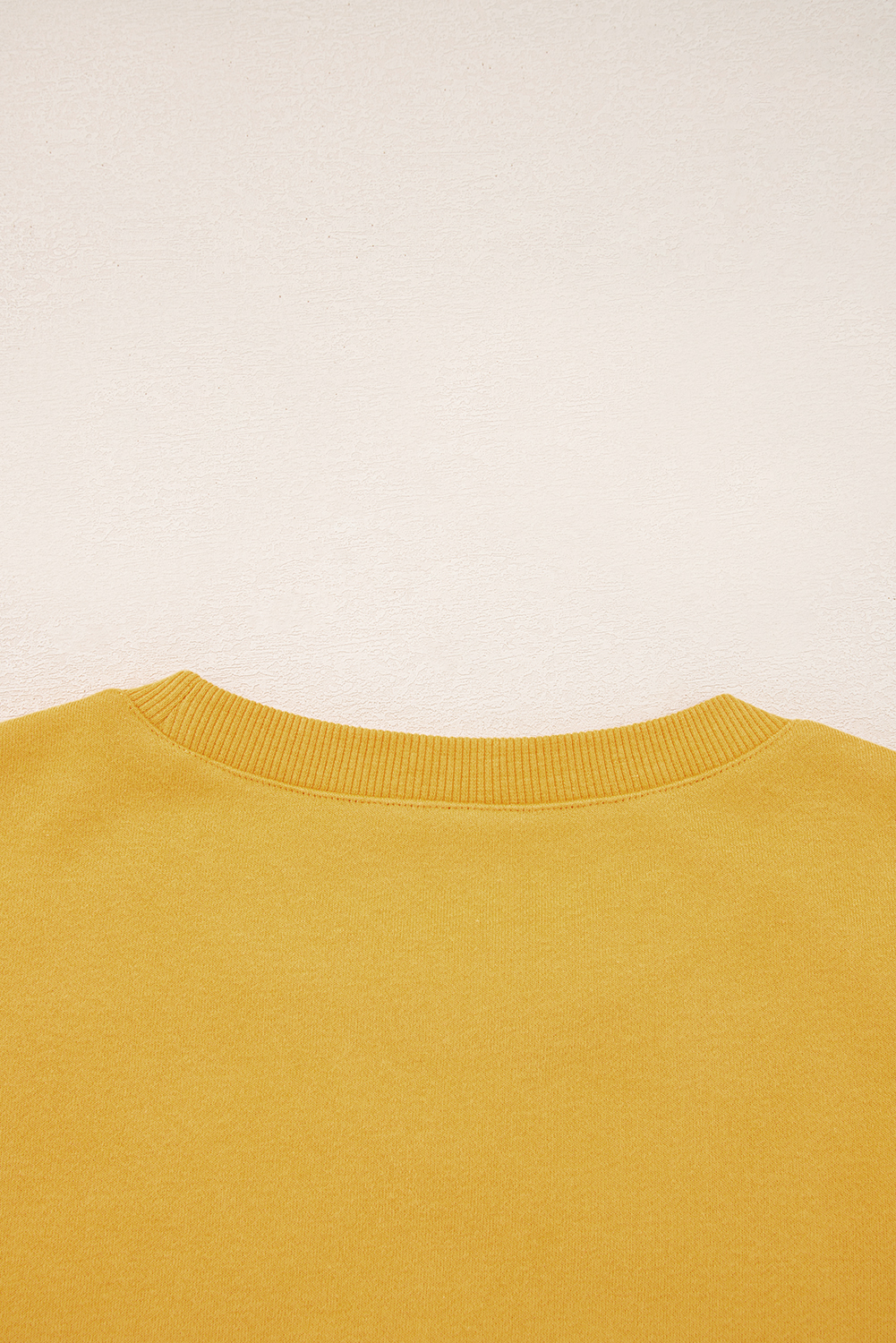 Citrus Pleated Balloon Sleeve Pullover Solid Sweatshirt - Image 7