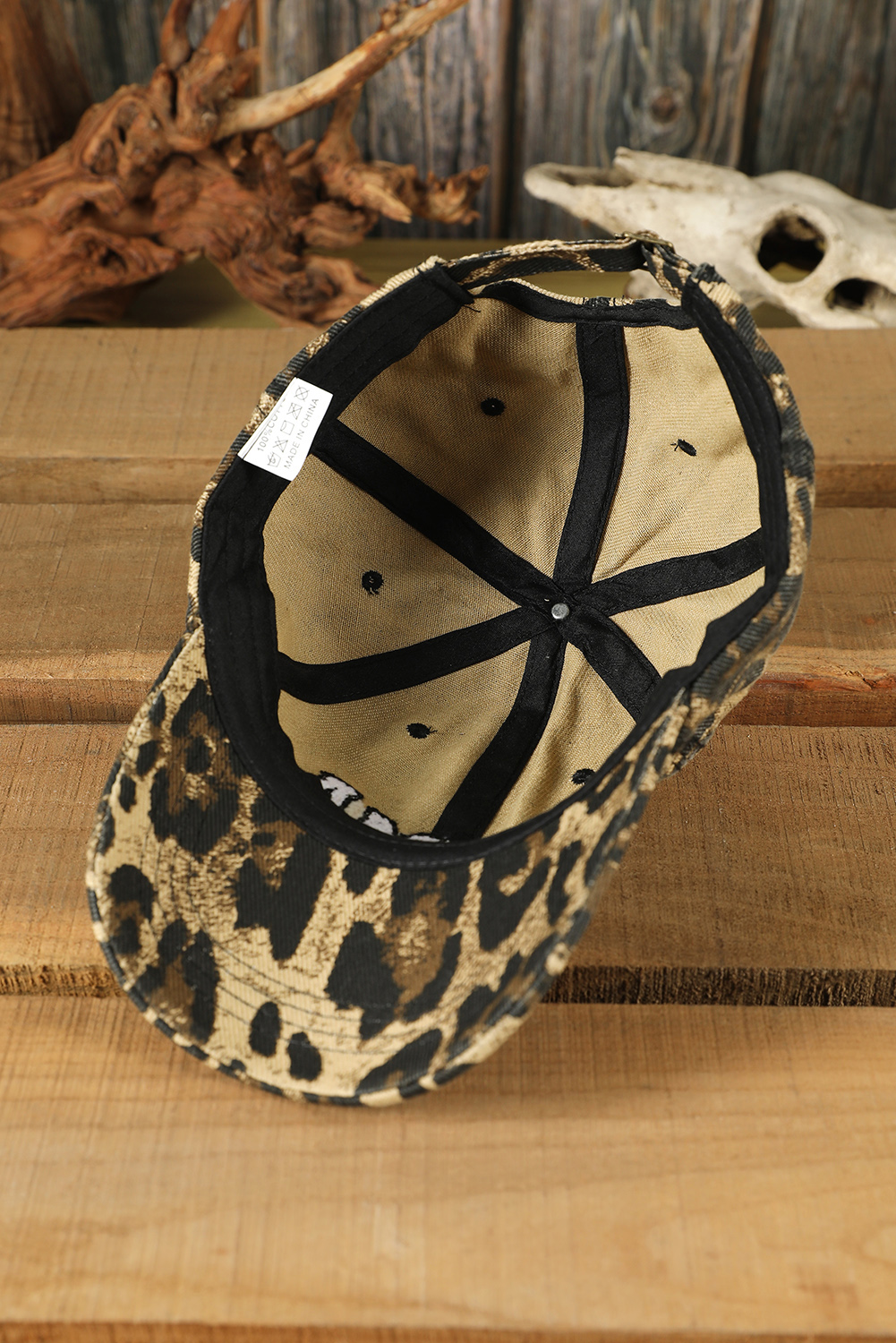 Leopard MAMA Embroidered Leopard Baseball Cap - Image 7