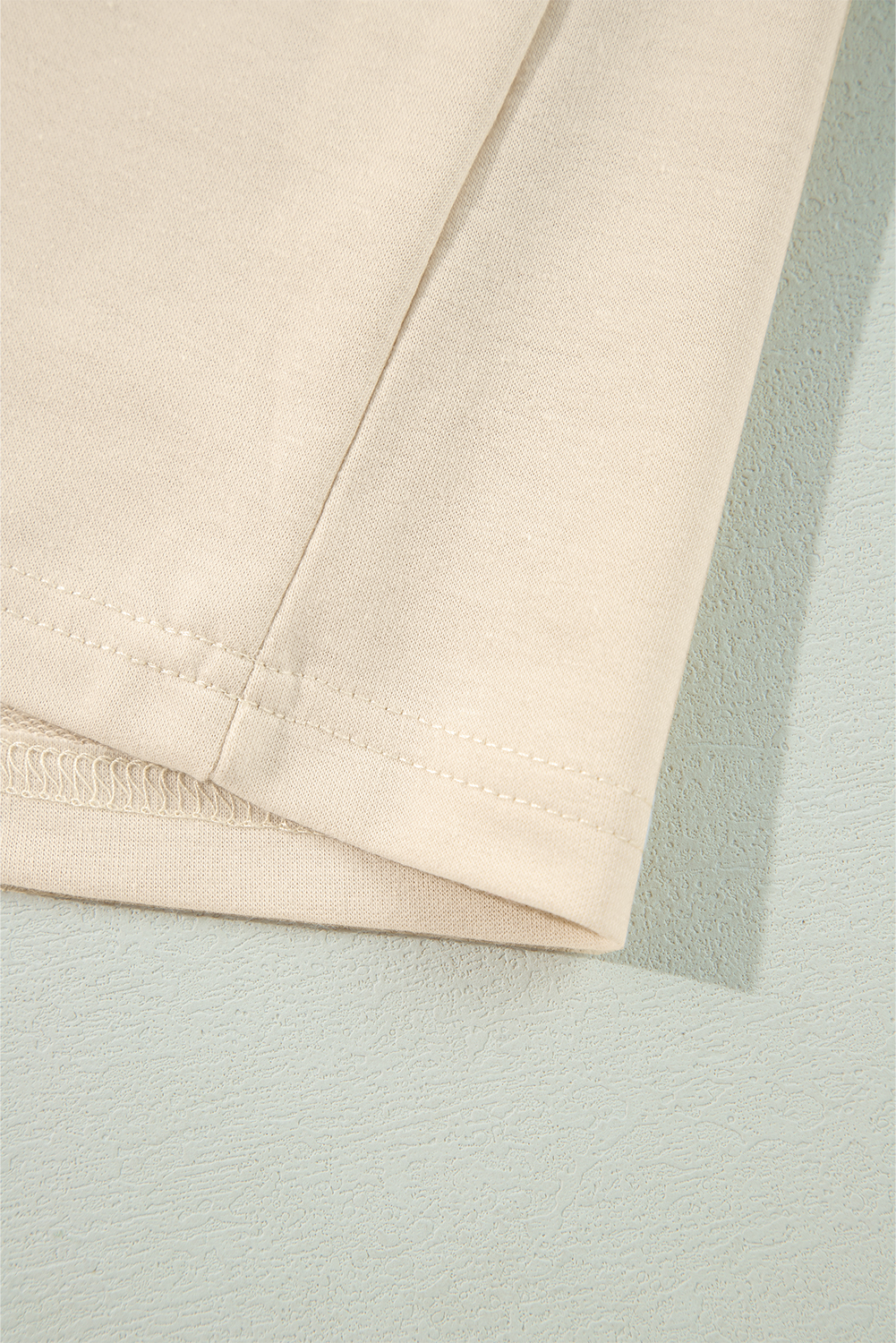 Jet Stream Solid Color Ruffled Shoulder Long Sleeve Blouse - Image 7