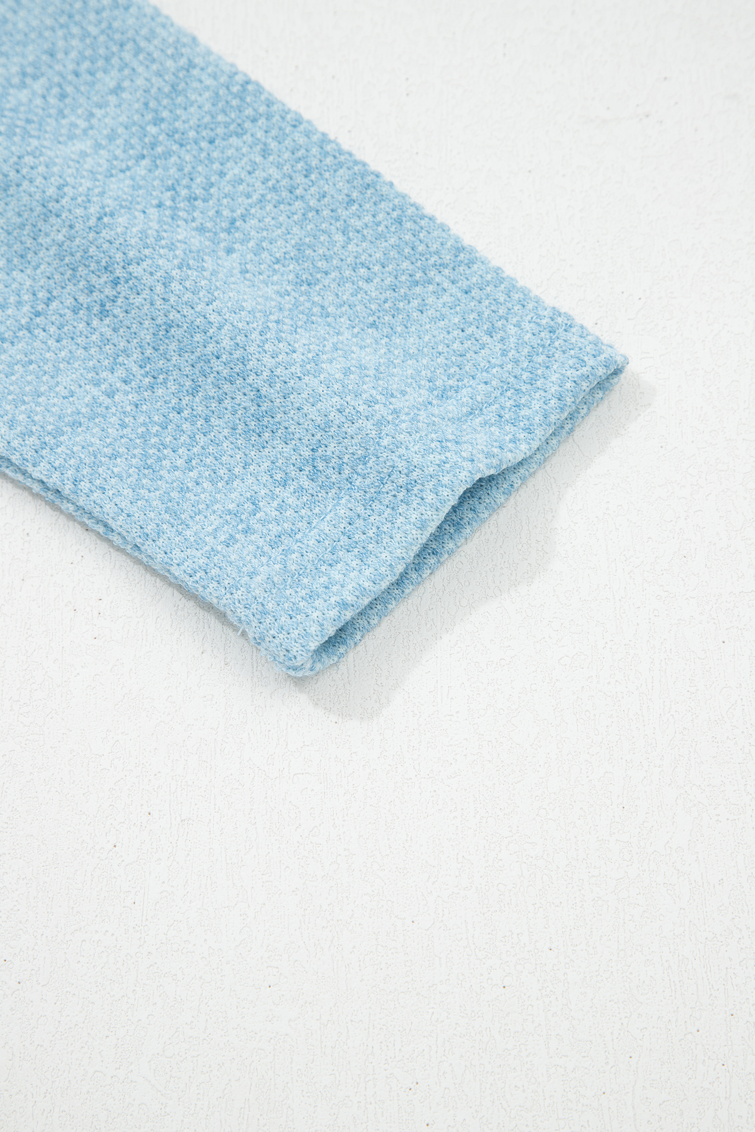 Myosotis Textured Raglan Sleeve Knit Loose Top - Image 8