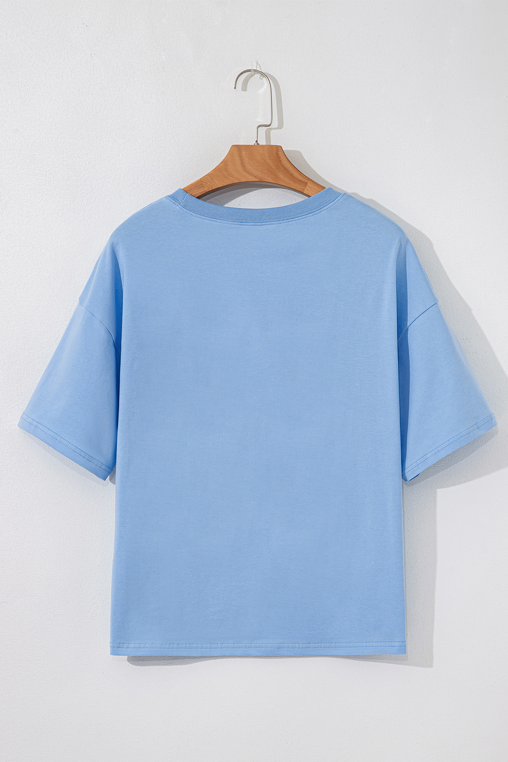 Myosotis Flag Bow Graphic Crewneck Tee - Image 5