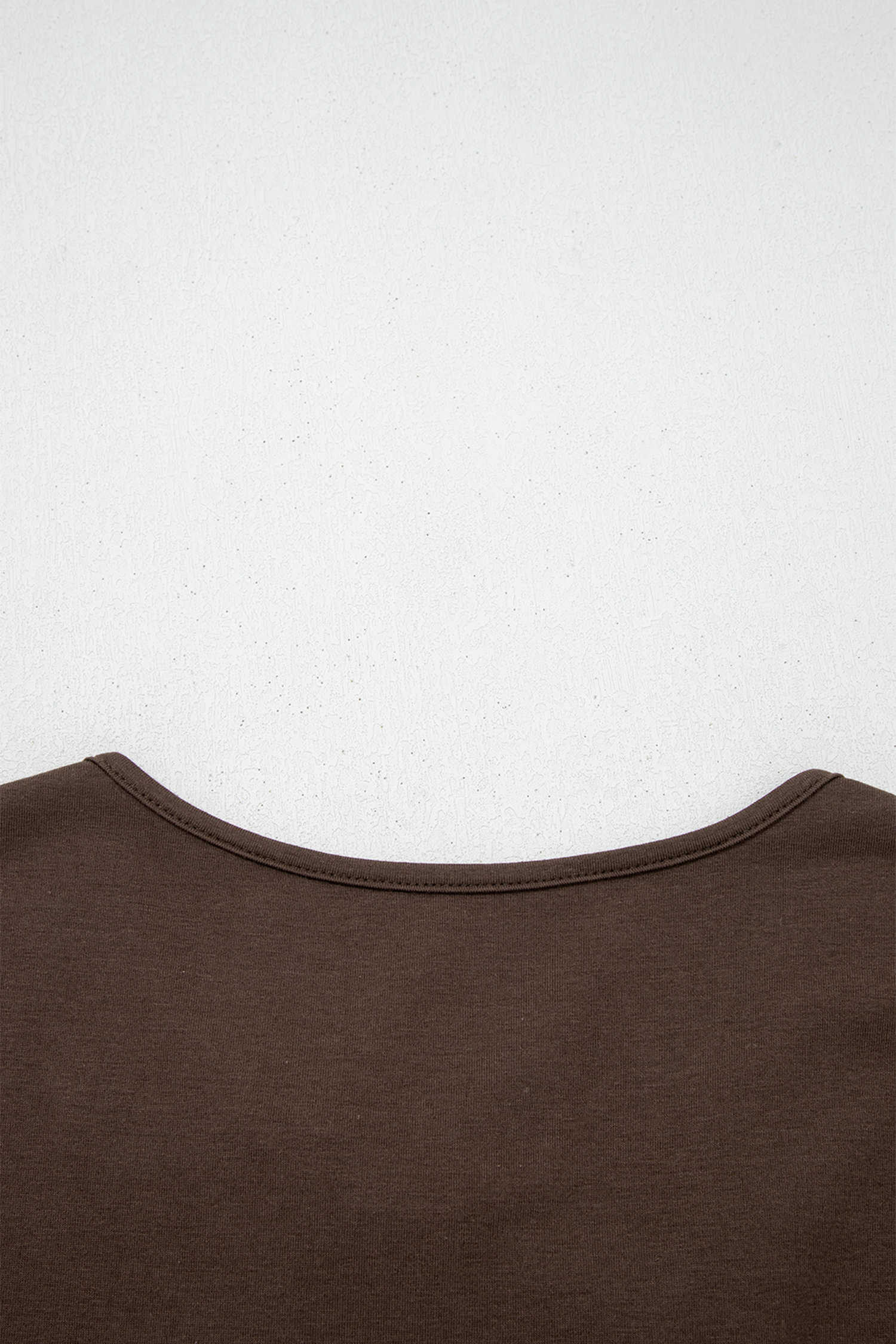 Coffee Plus Size Solid Color Bow Tie Peplum Tank Top - Image 8