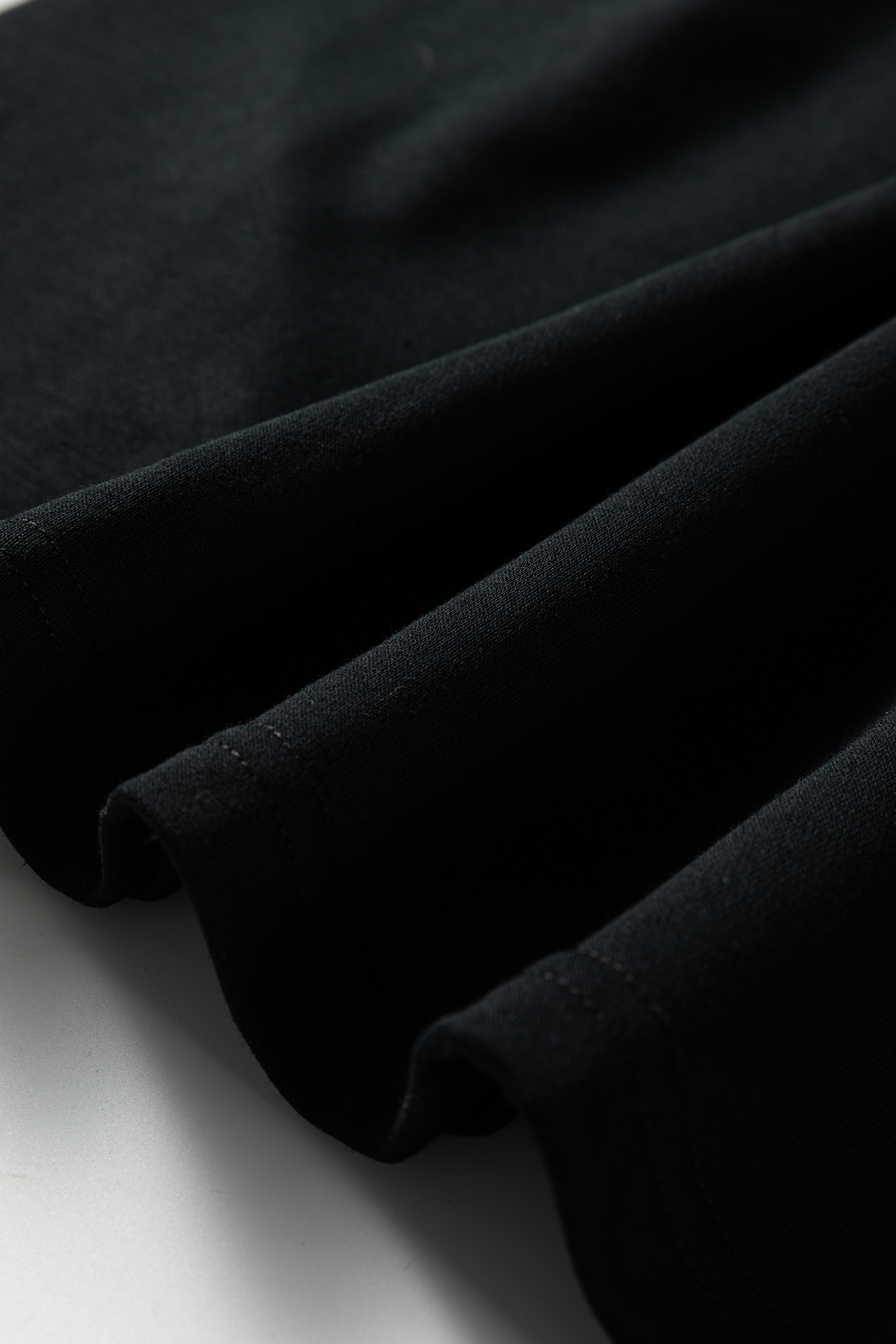 Black Leopard Print Patchwork Varsity Raglan Sleeve Sweatshirt Dress - Image 8