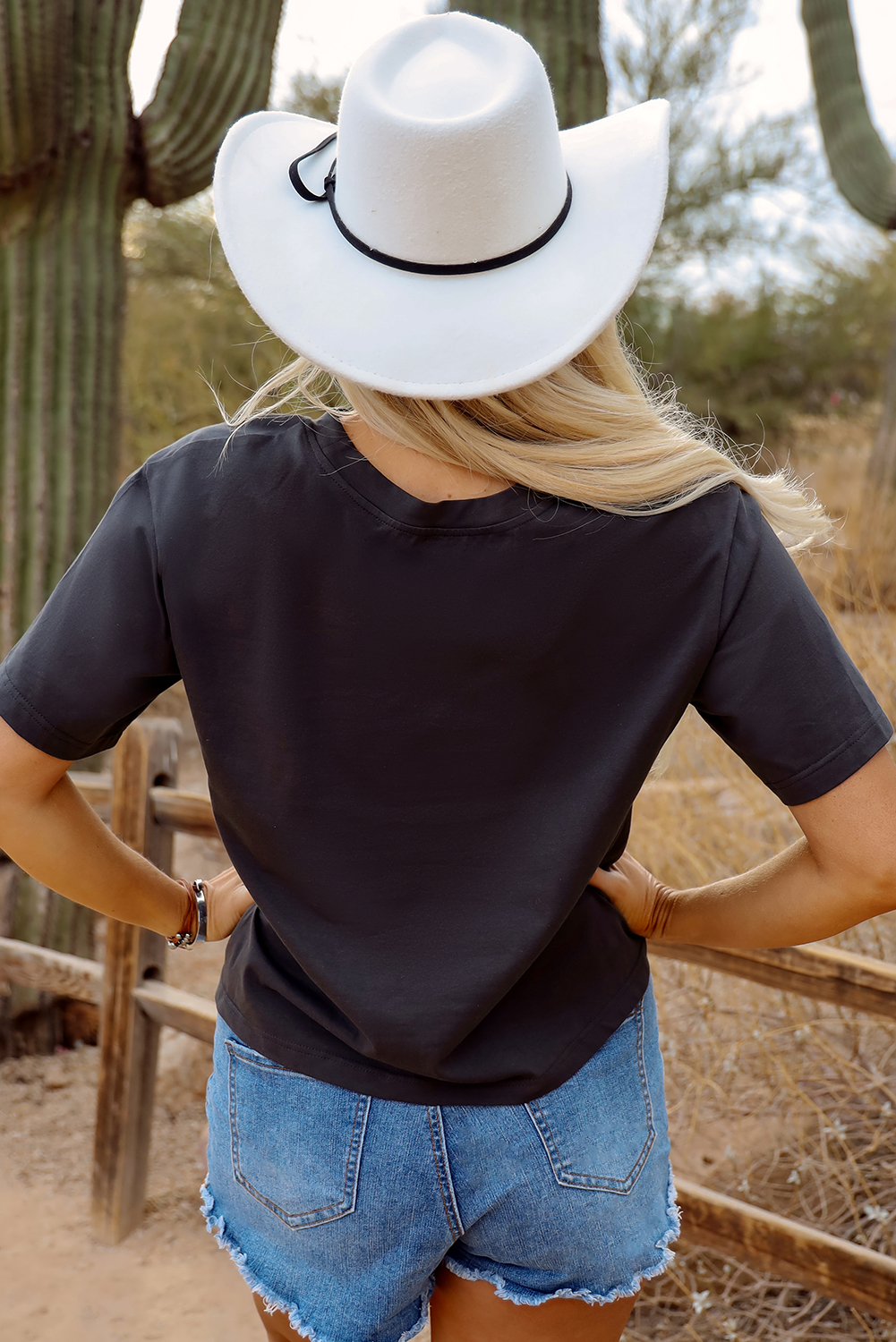 Carbon Grey Vintage Western Bull Head Skull Turquoise Aztec Graphic T Shirt - Image 2